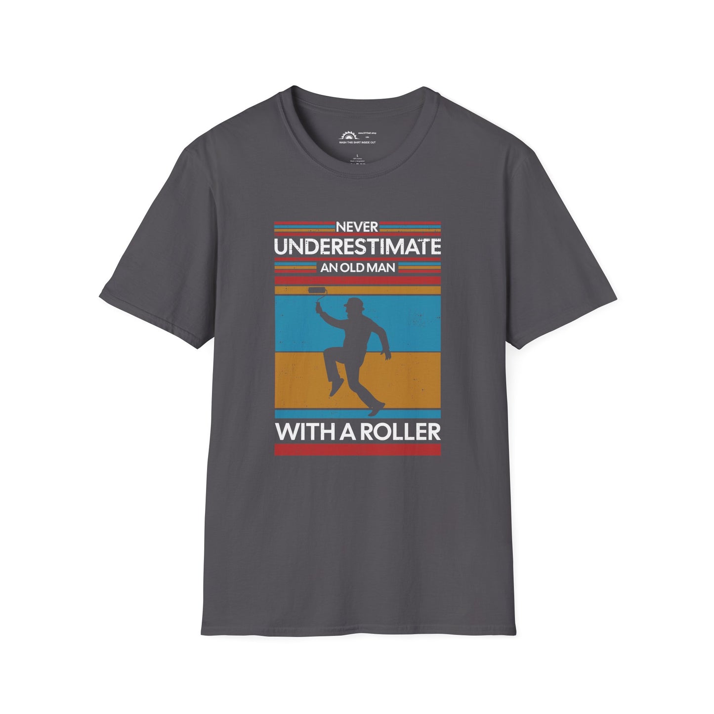 Never Underestimate an Old Man T-shirt