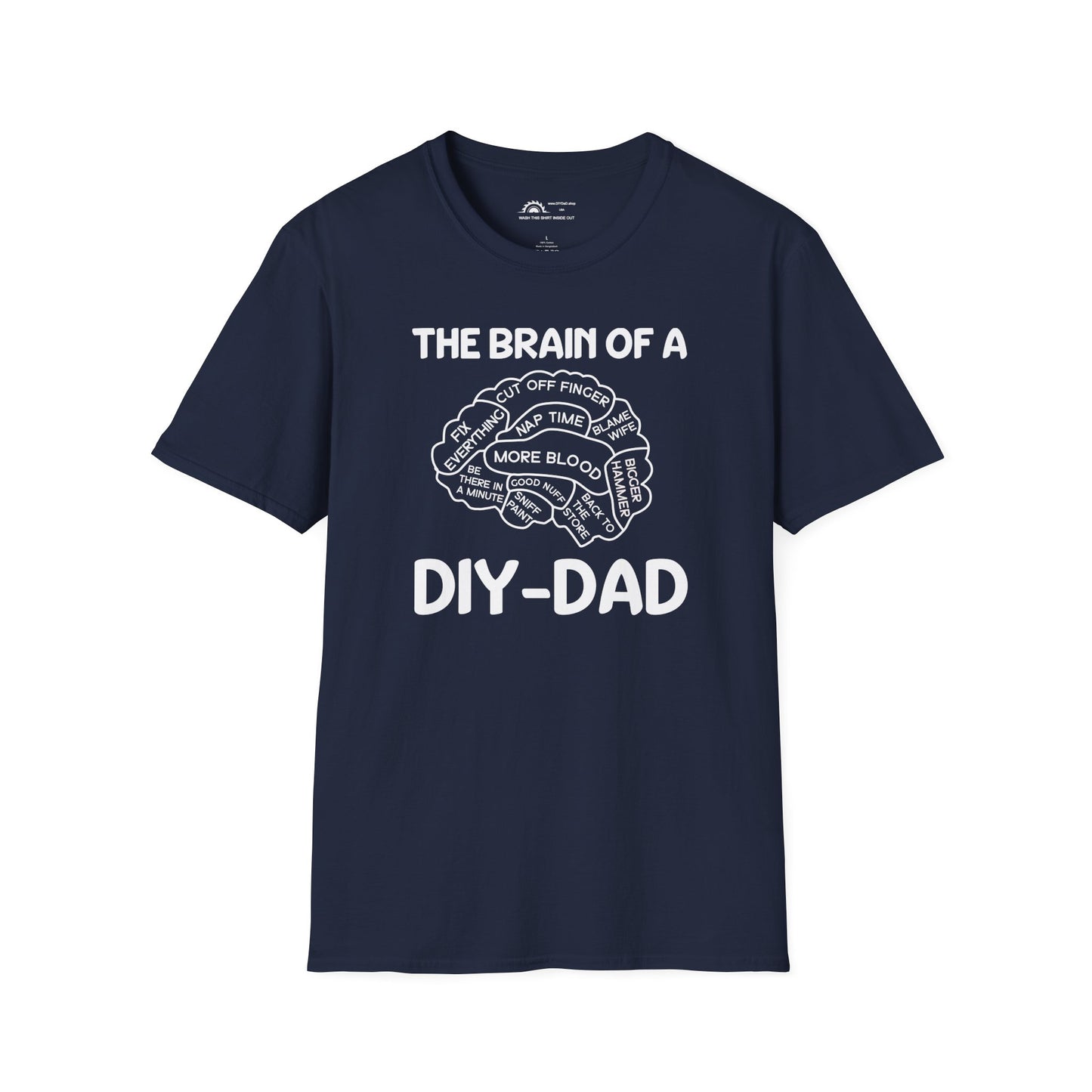 Brain of a DIY Dad T-shirt