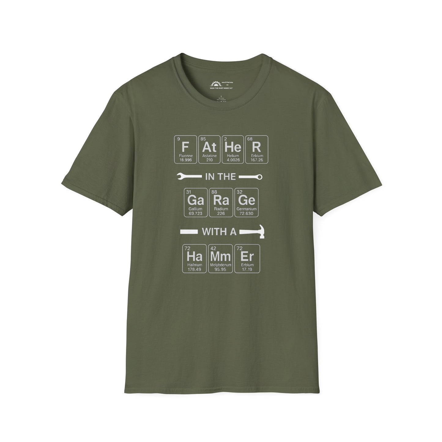 Father's Periodic Table T-shirt