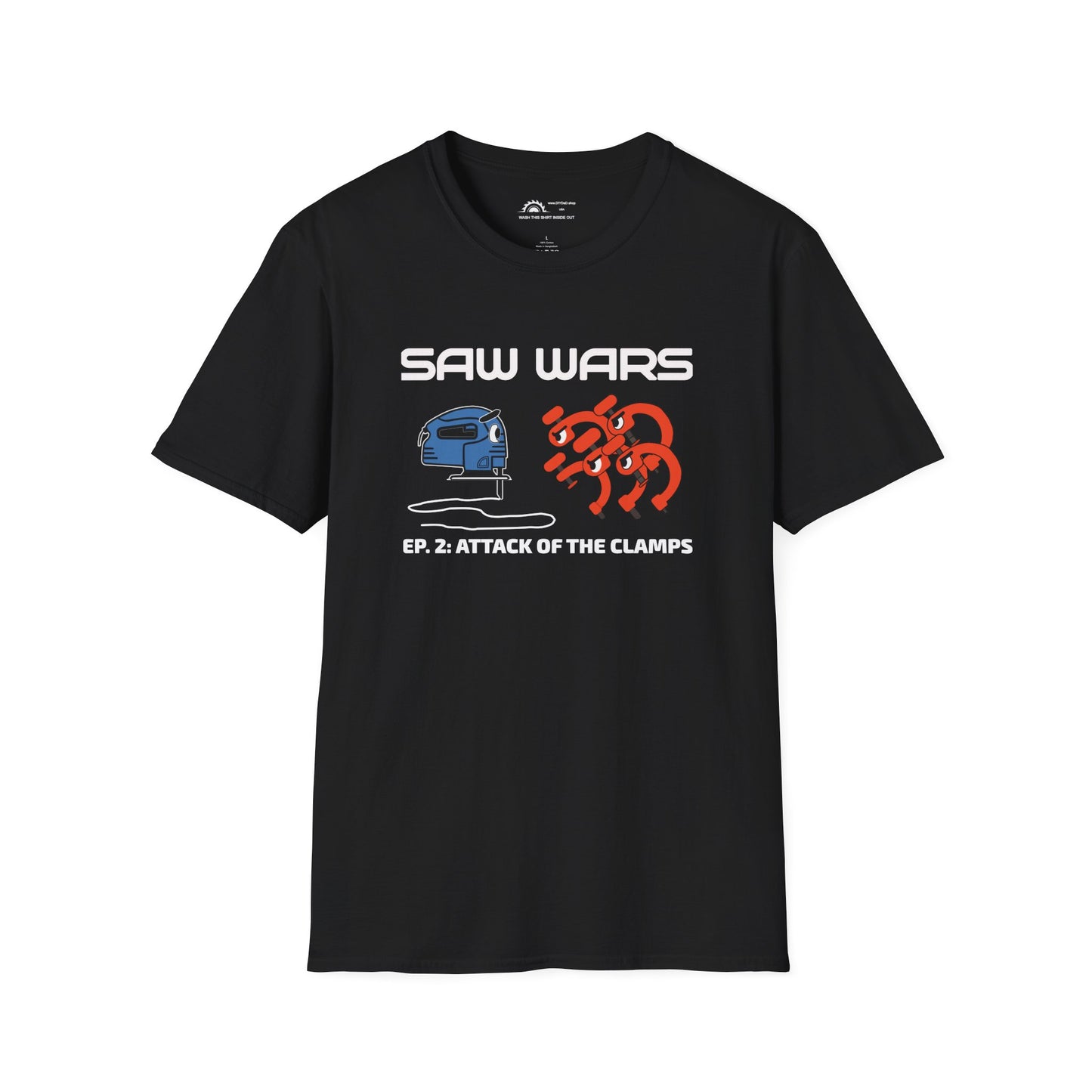Saw Wars Attack of the Clamps T-Shirt