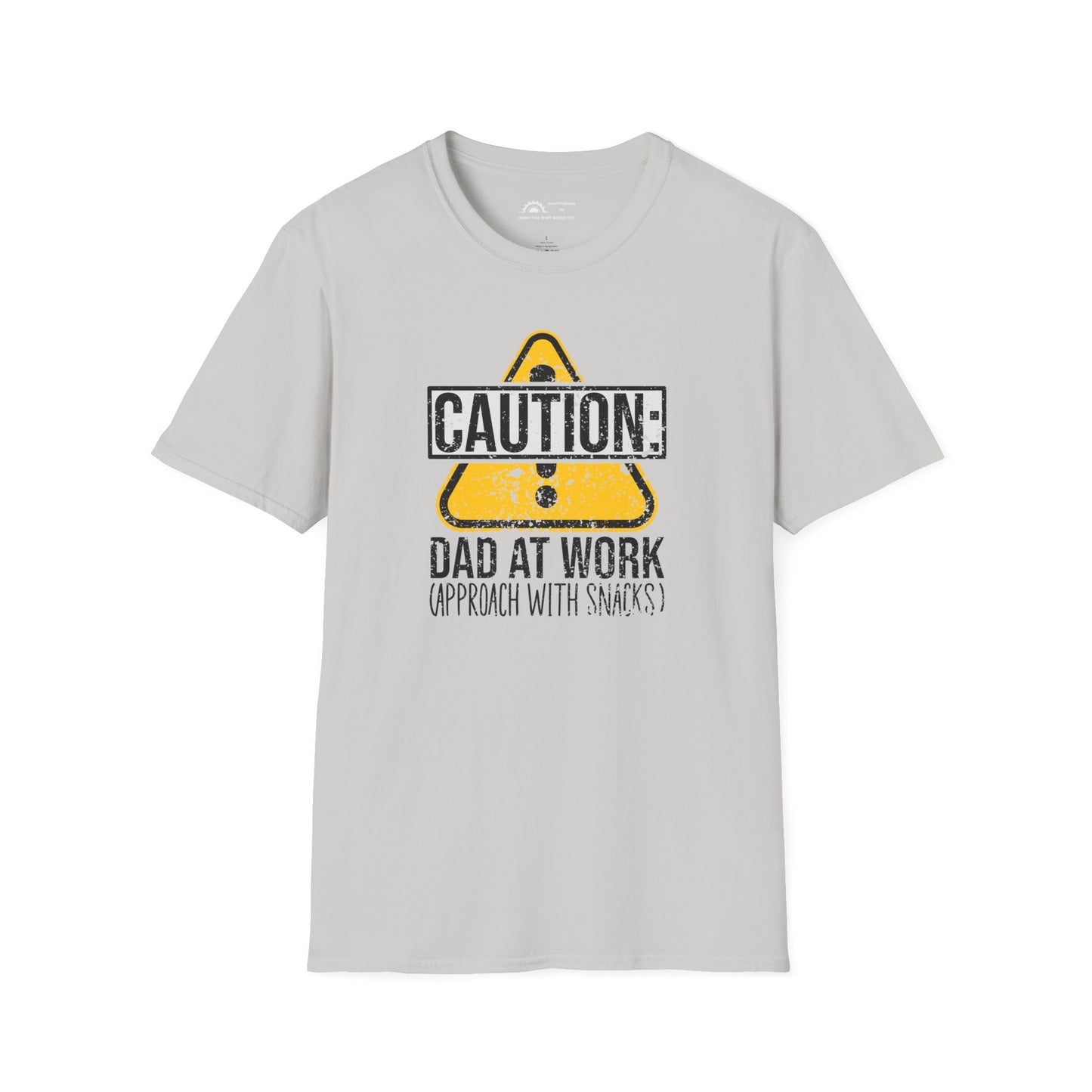 Caution: Dad at Work T-shirt