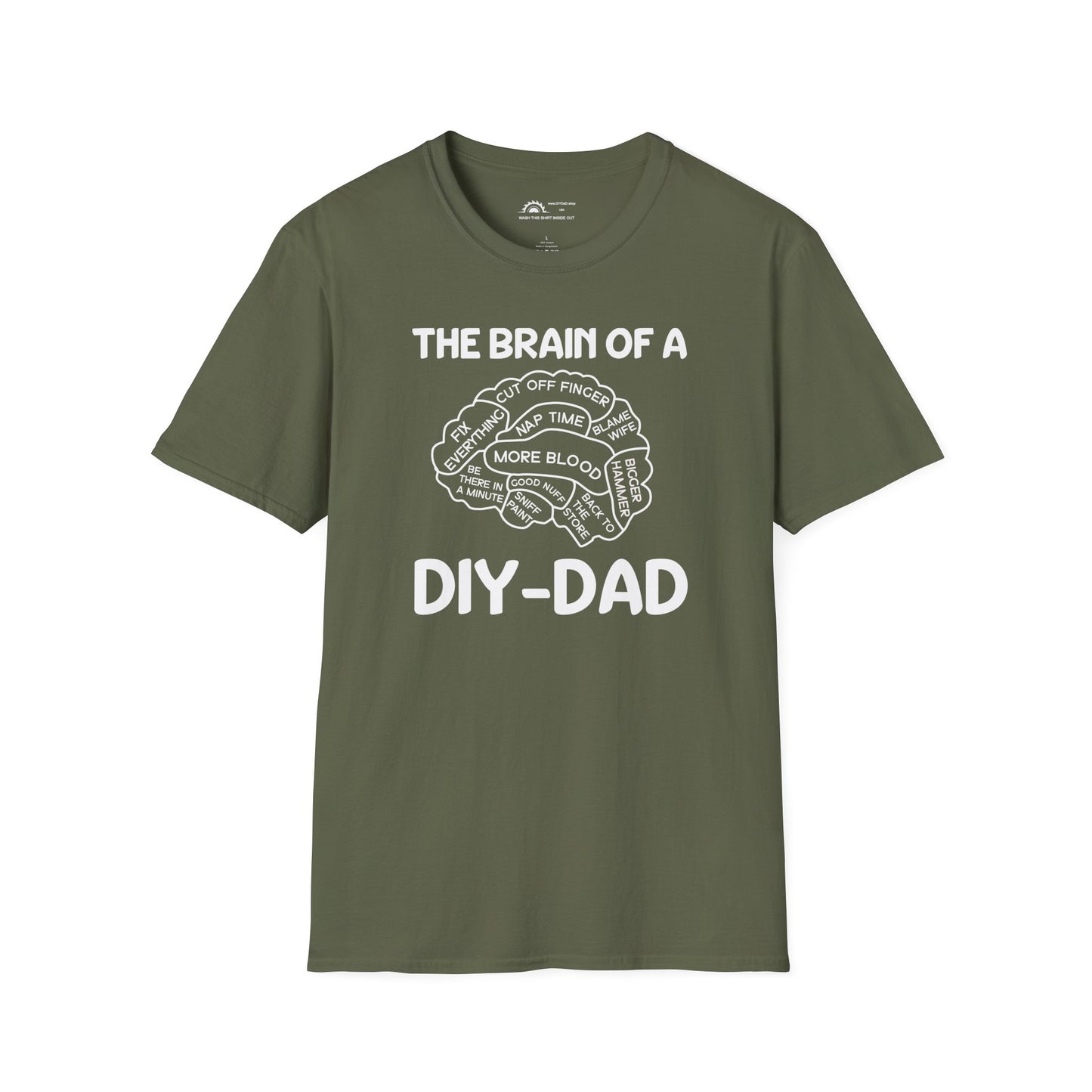 Brain of a DIY Dad T-shirt