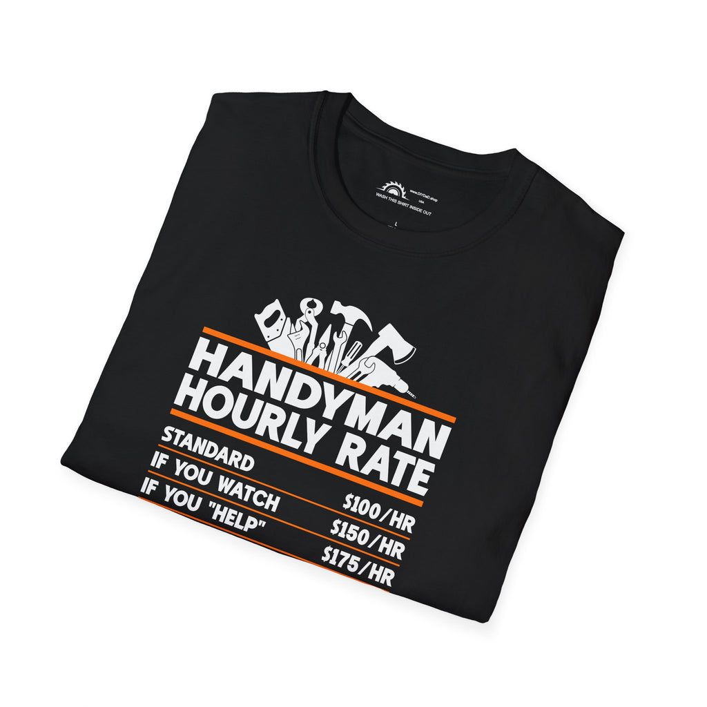 Handyman Hourly Rate  T-shirt