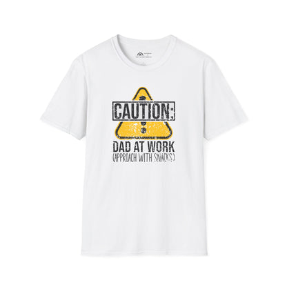 Caution: Dad at Work T-shirt