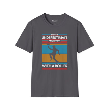 Never Underestimate an Old Man T-shirt