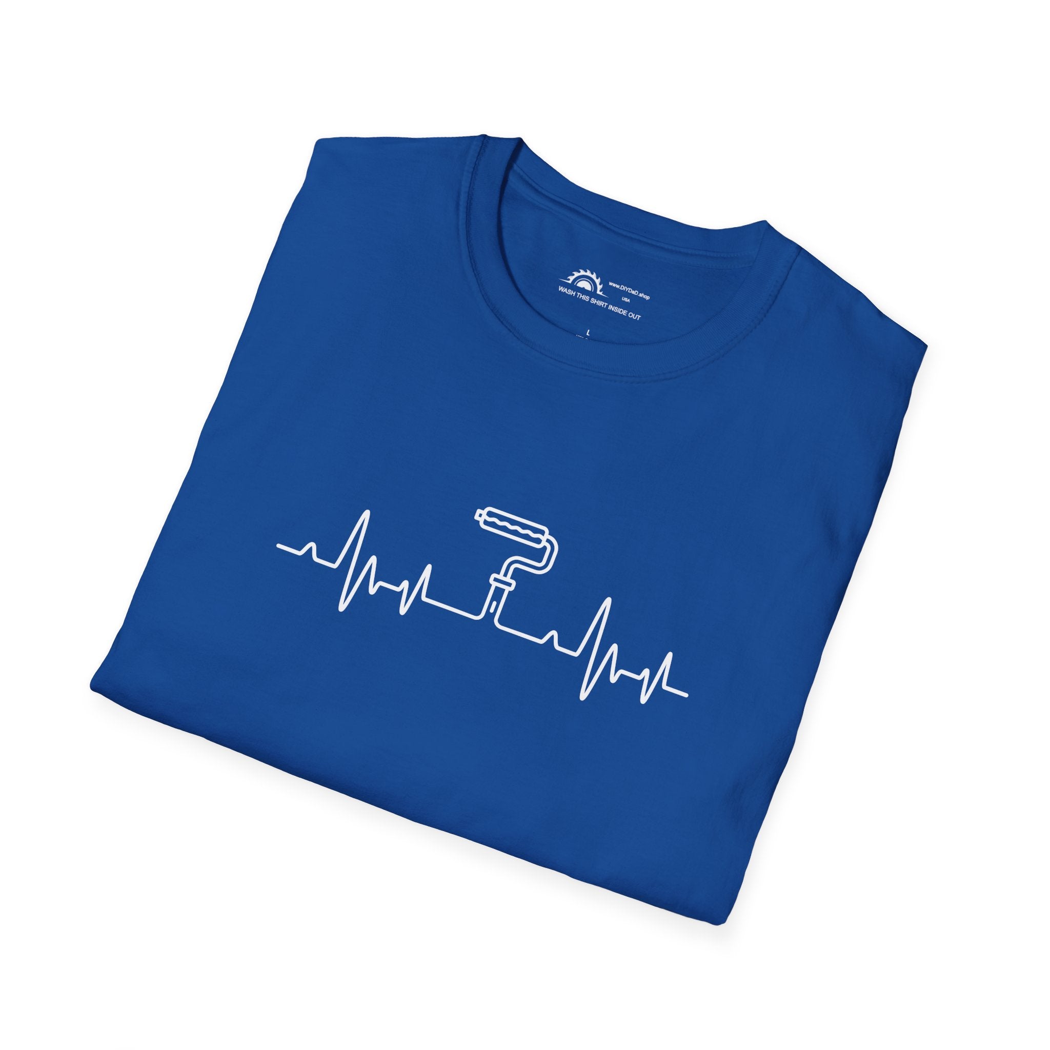 Heartbeat Paint Roller  T-shirt