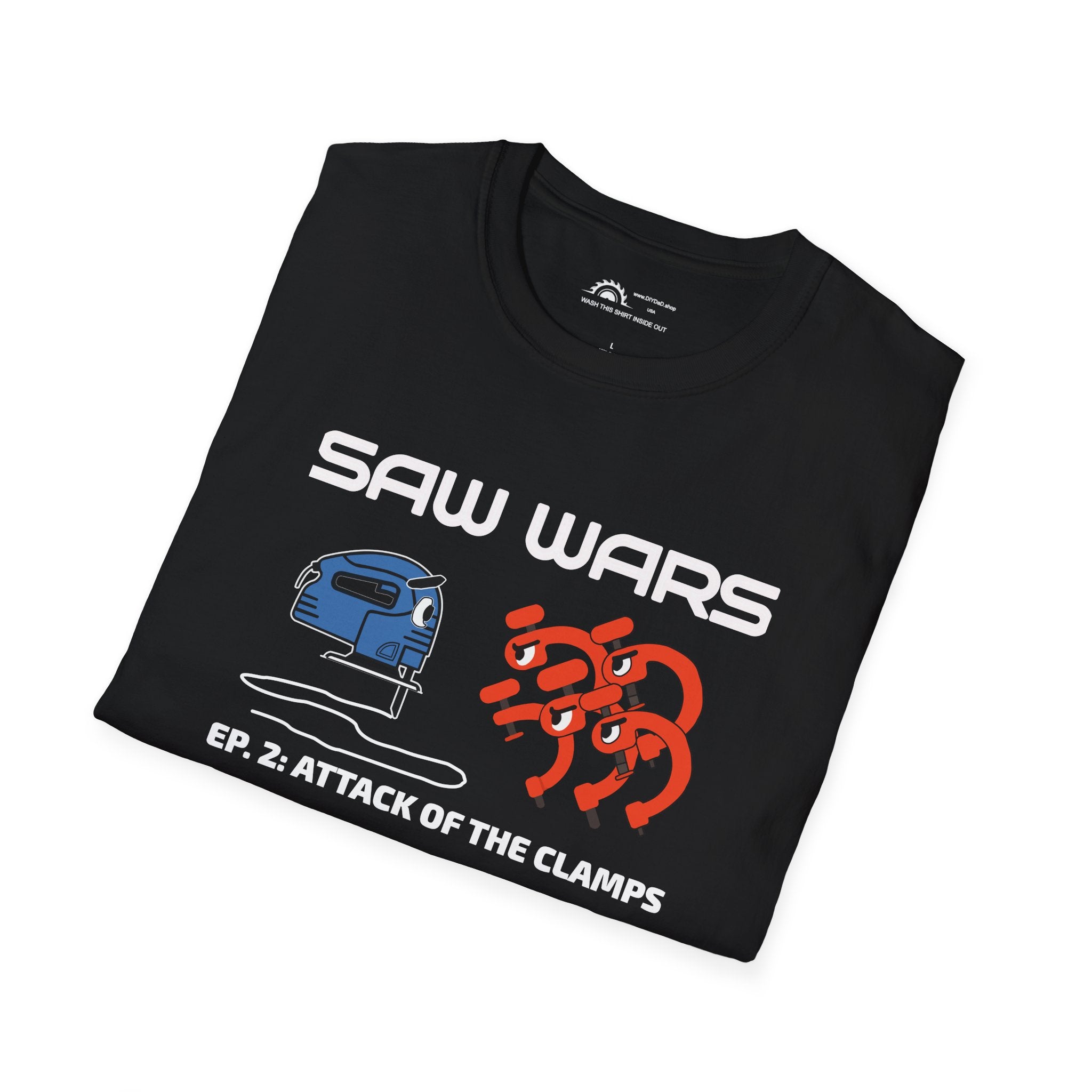 Saw Wars Attack of the Clamps T-Shirt