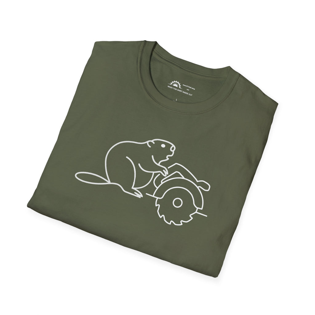 BeaverSaw WHT T-Shirt