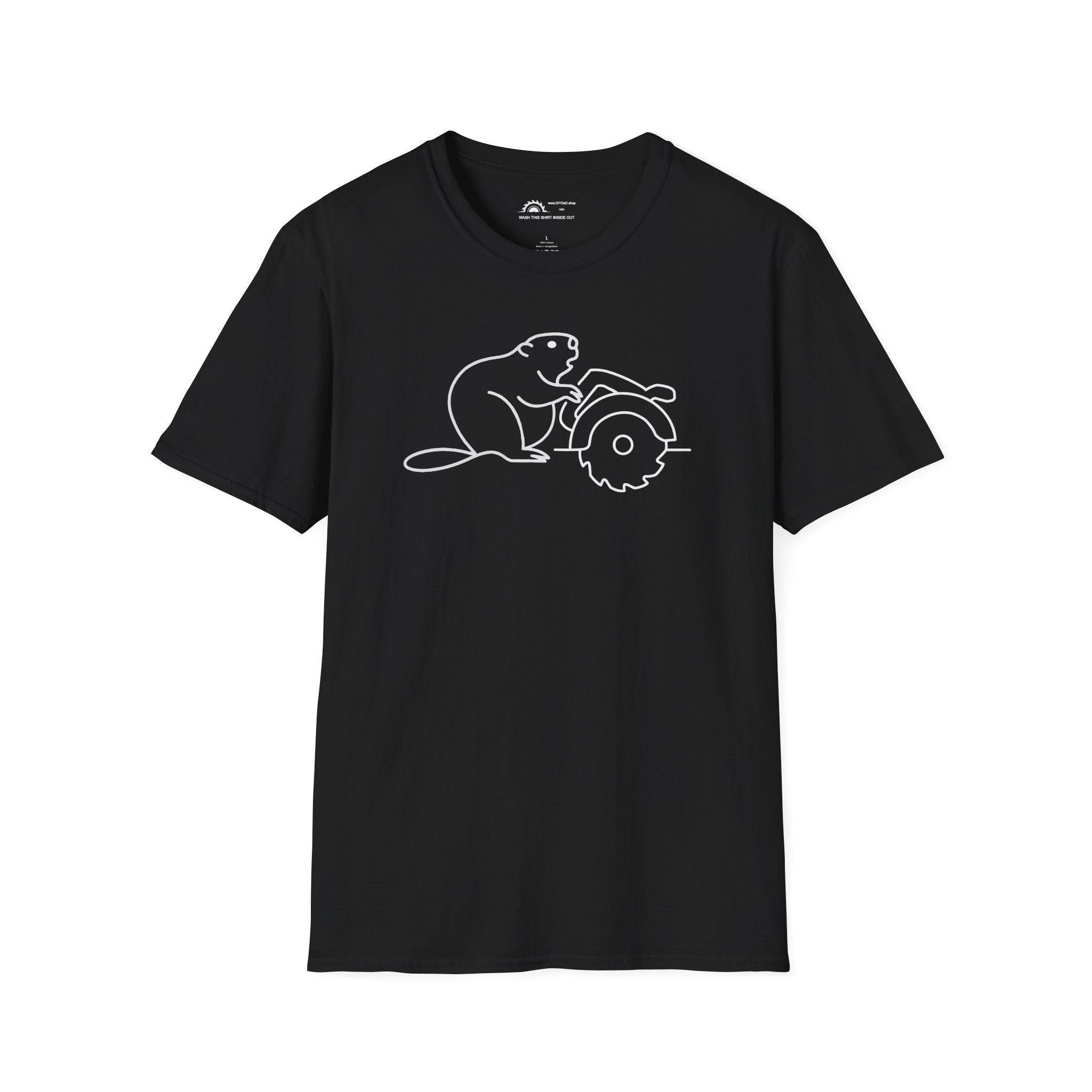 BeaverSaw WHT T-Shirt