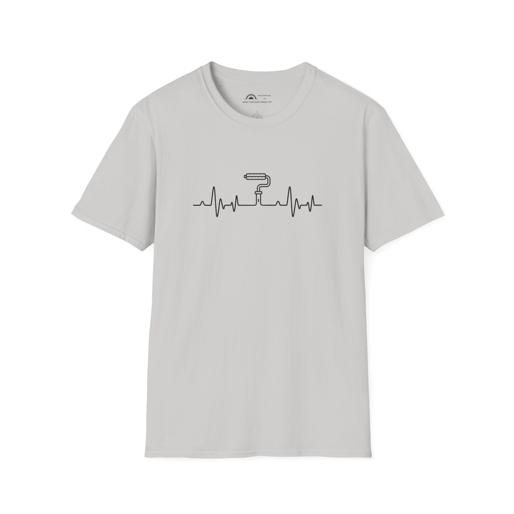 Heartbeat Paint Roller  T-shirt
