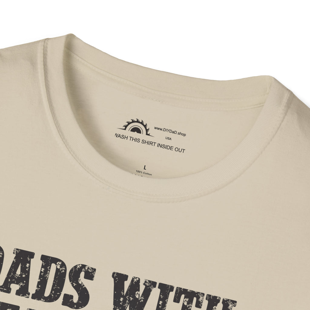 Dad's With Beards Are Better T-shirt