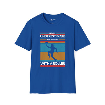 Never Underestimate an Old Man T-shirt