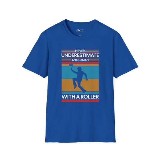 Never Underestimate an Old Man T-shirt