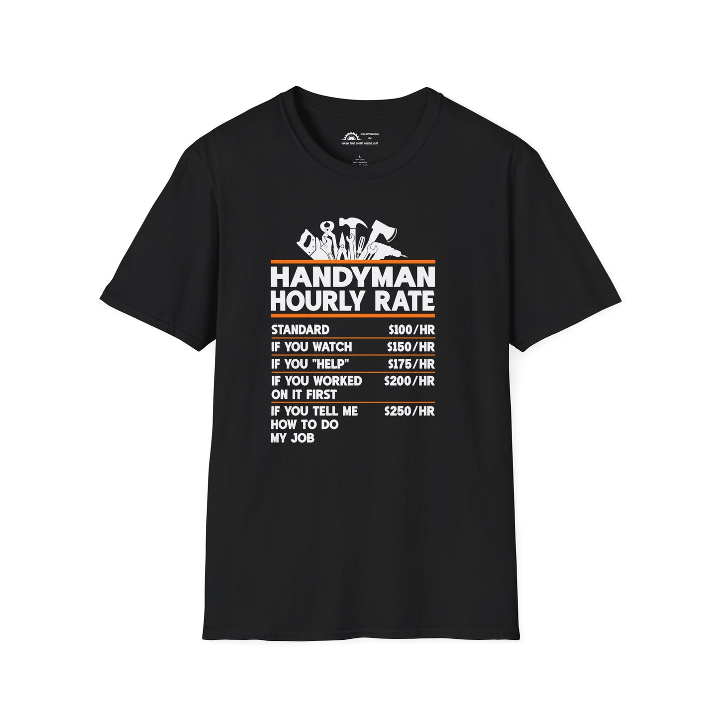 Handyman Hourly Rate  T-shirt