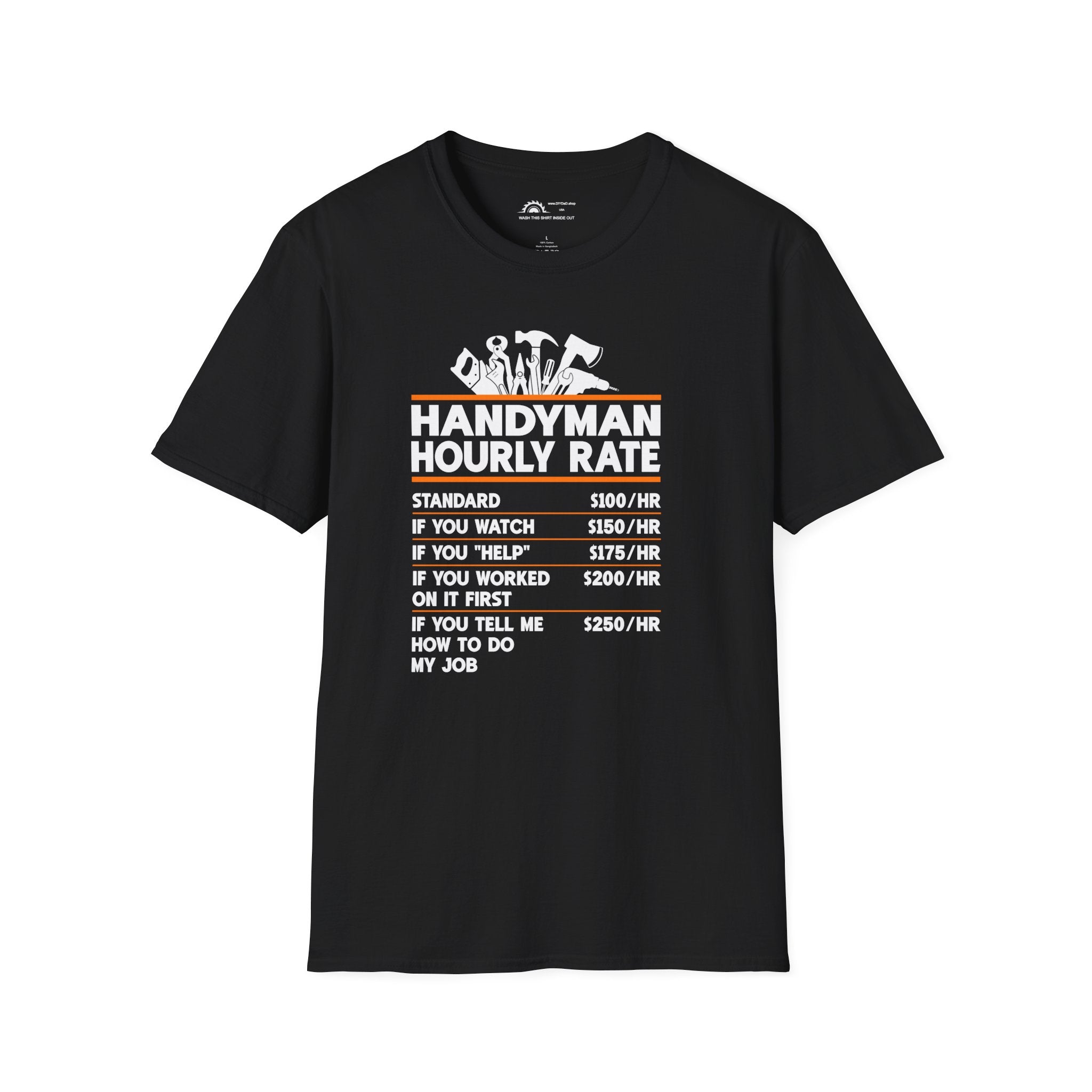 Handyman Hourly Rate  T-shirt