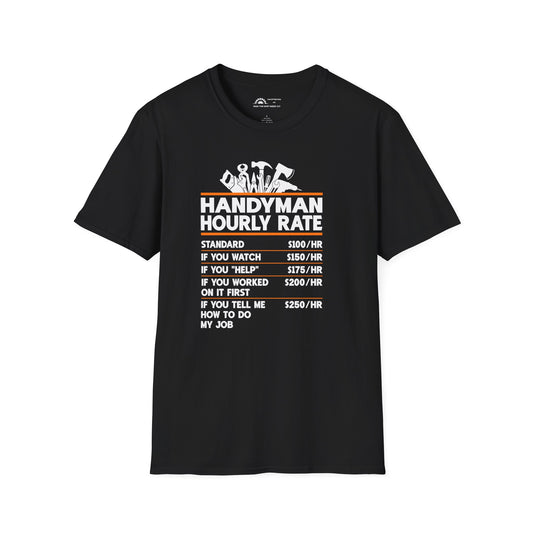 Handyman Hourly Rate  T-shirt