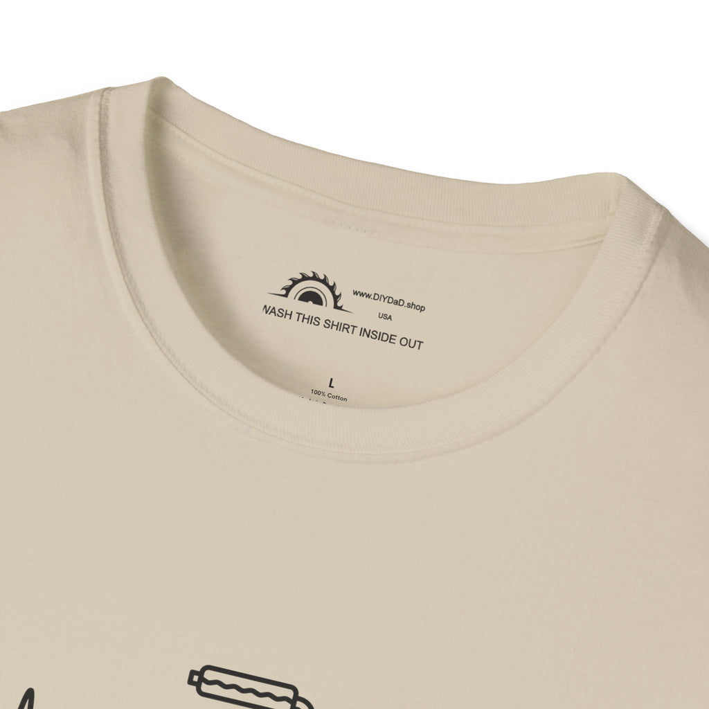 Heartbeat Paint Roller  T-shirt