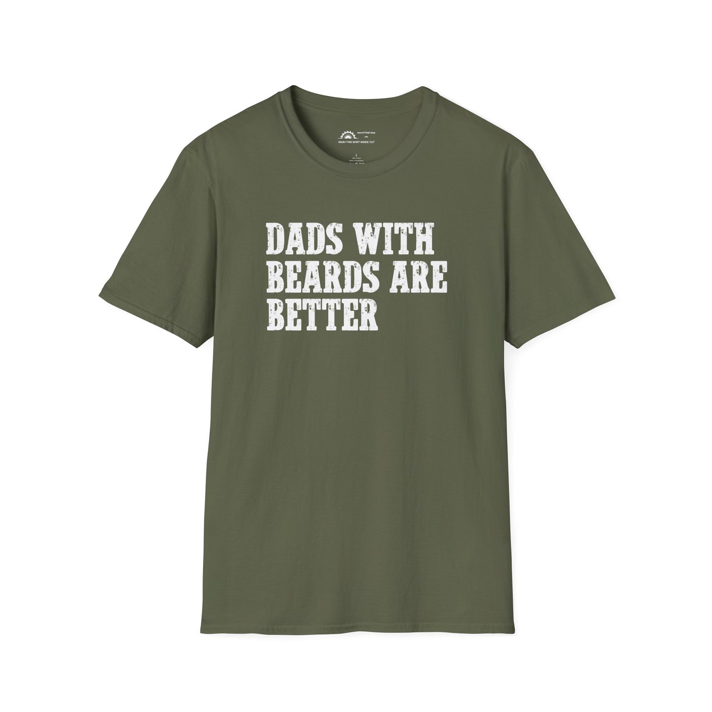 Dad's With Beards Are Better T-shirt
