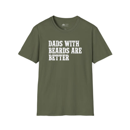 Dad's With Beards Are Better T-shirt
