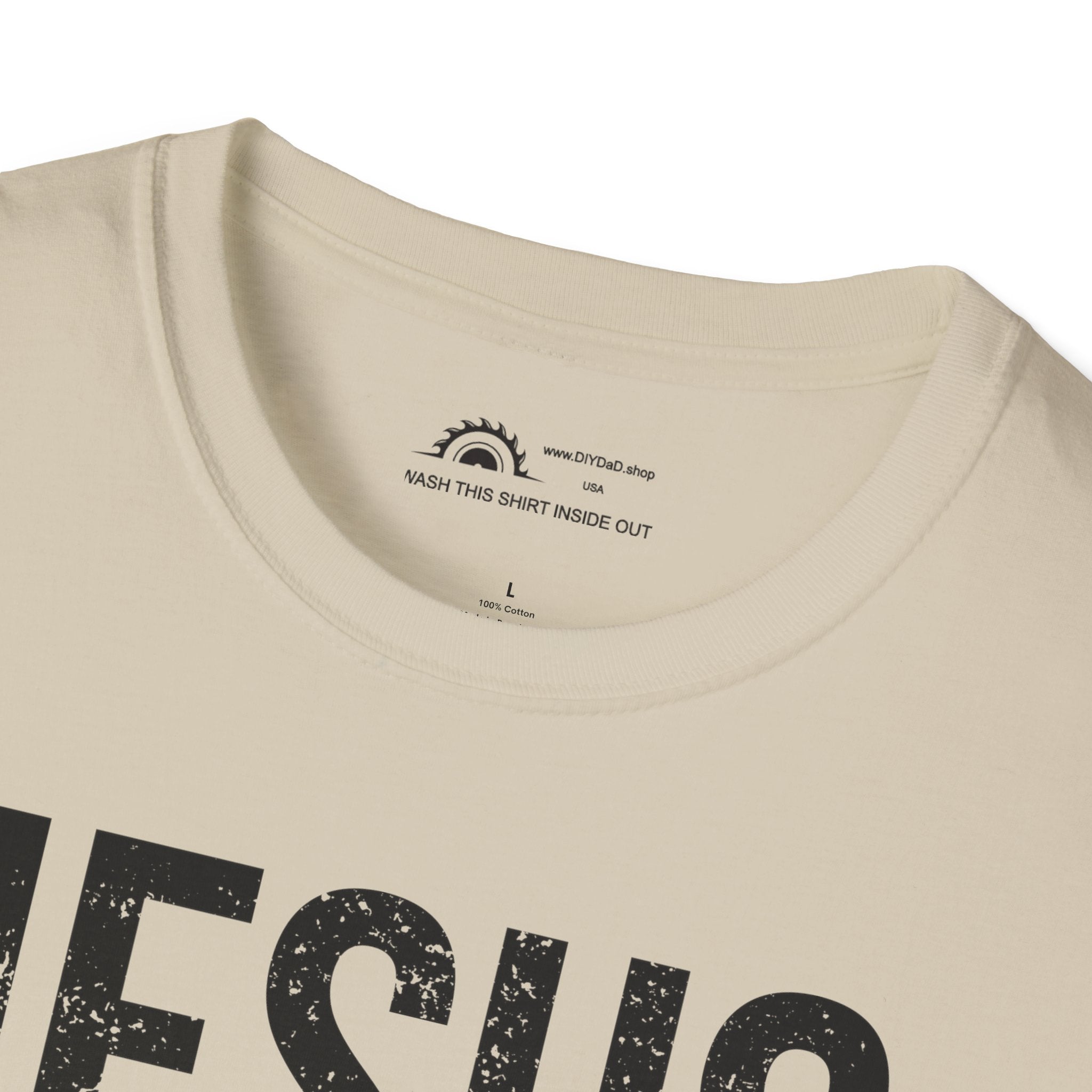 Jesus Abe Chuck Beards T-shirt