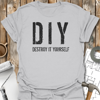 DIY Destroy It Yourself T-Shirt