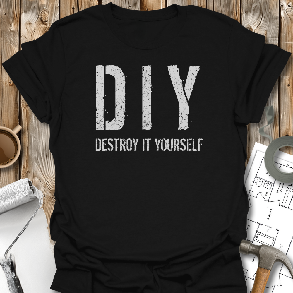 DIY Destroy It Yourself T-Shirt