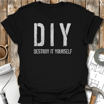 DIY Destroy It Yourself T-Shirt