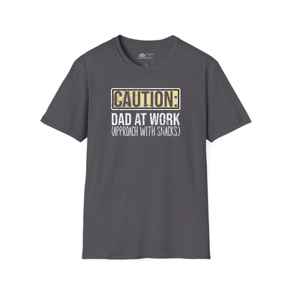 Caution: Dad at Work T-shirt