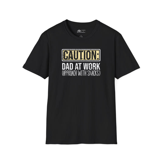 Caution: Dad at Work T-shirt