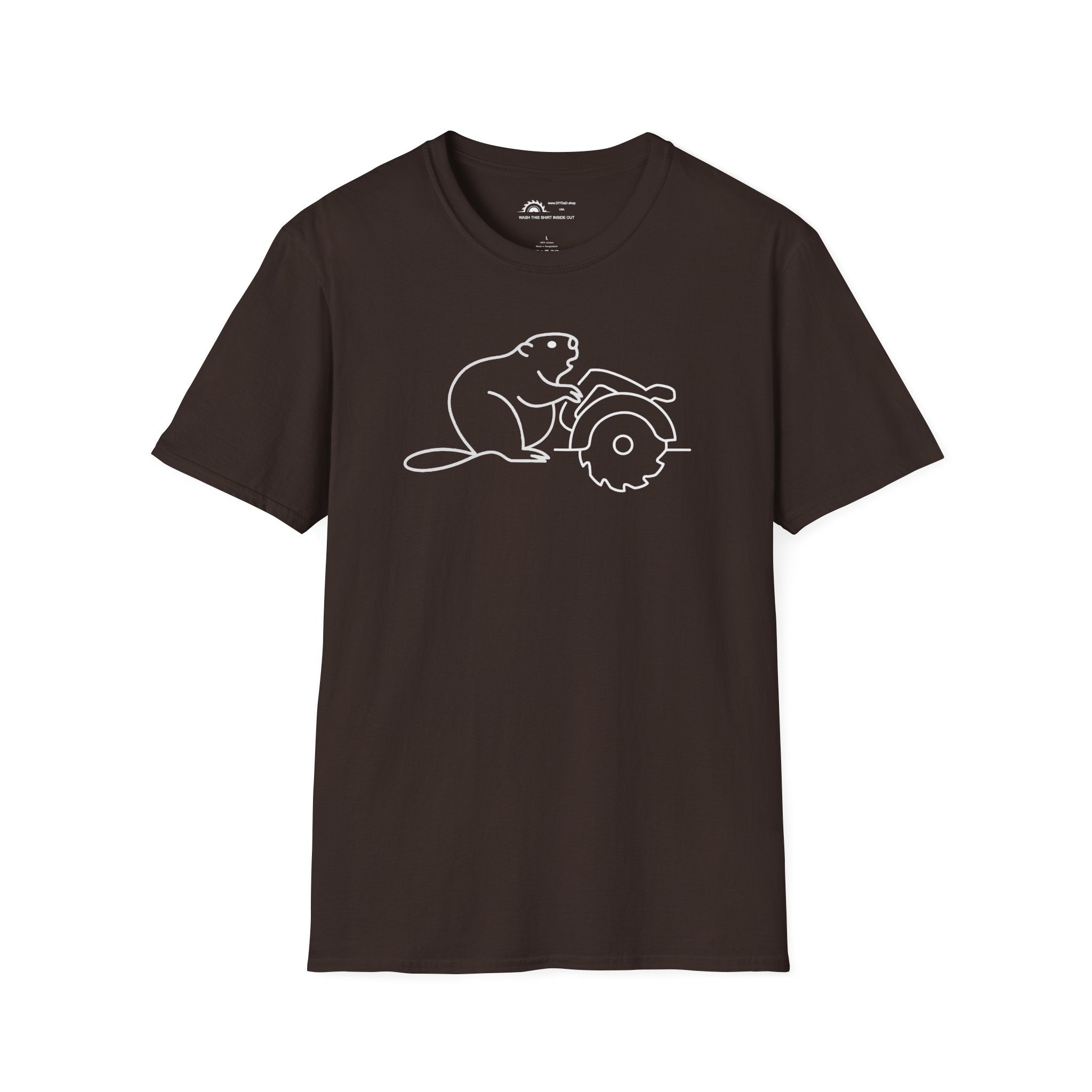 BeaverSaw WHT T-Shirt