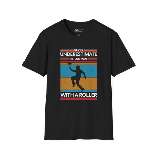 Never Underestimate an Old Man T-shirt