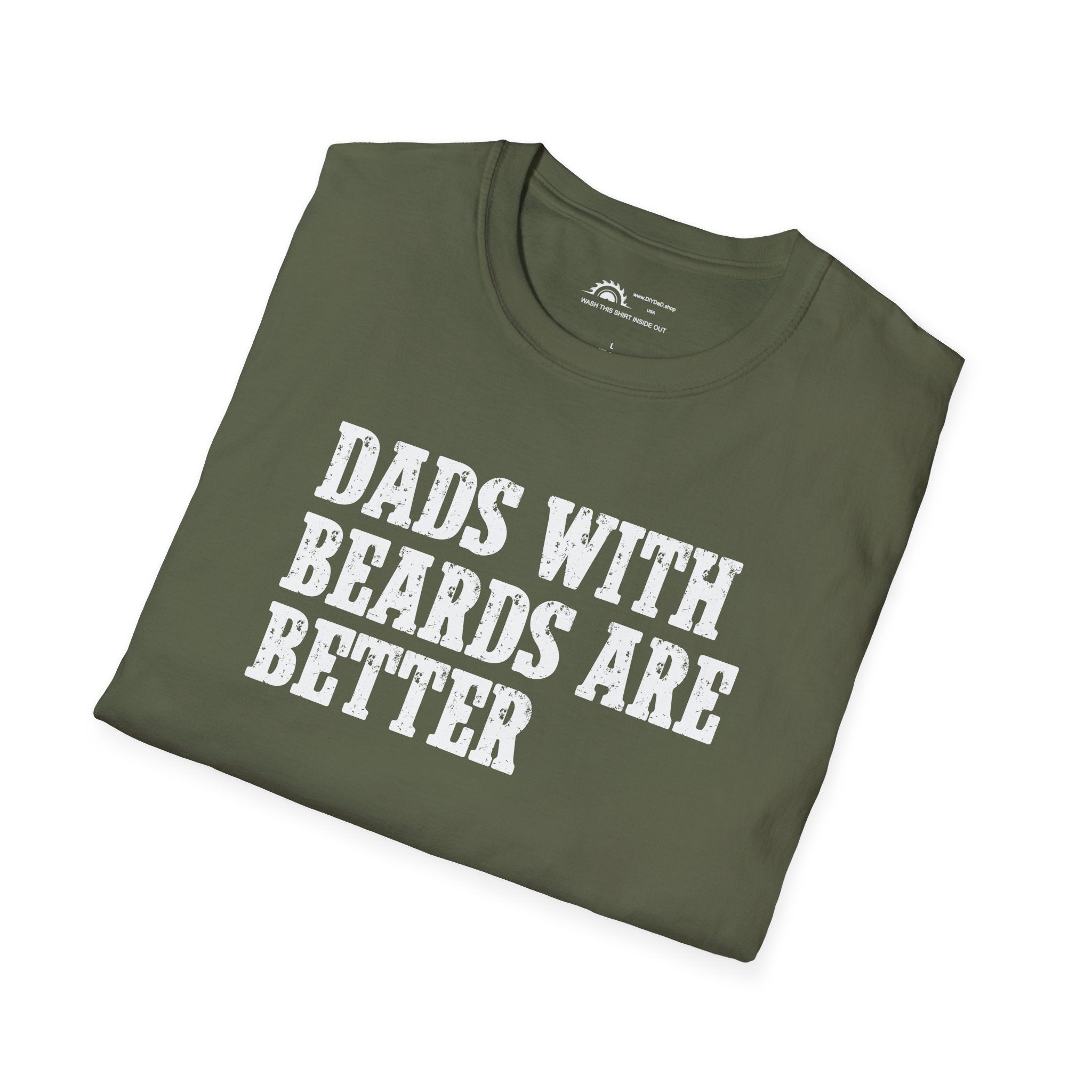 Dad's With Beards Are Better T-shirt