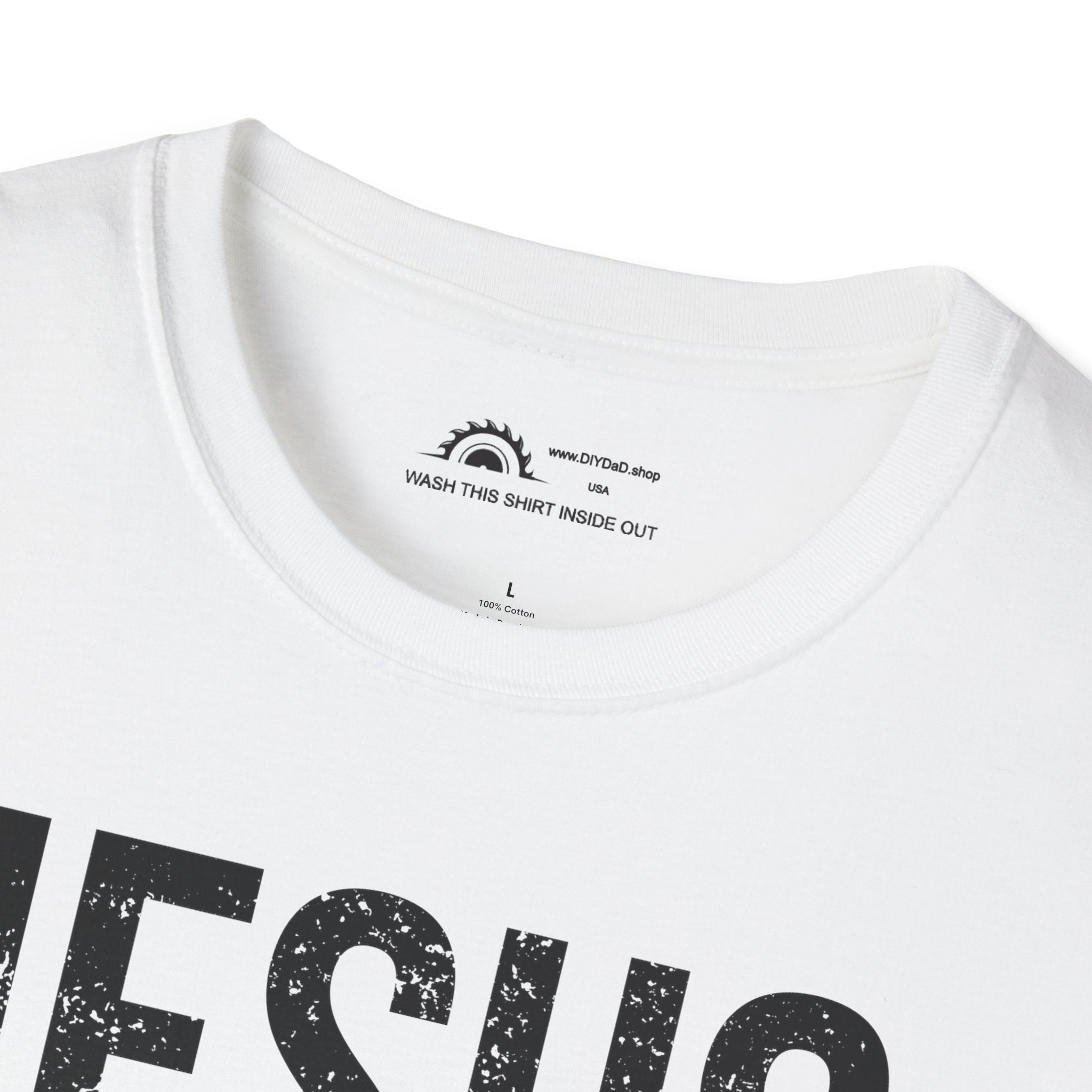 Jesus Abe Chuck Beards T-shirt