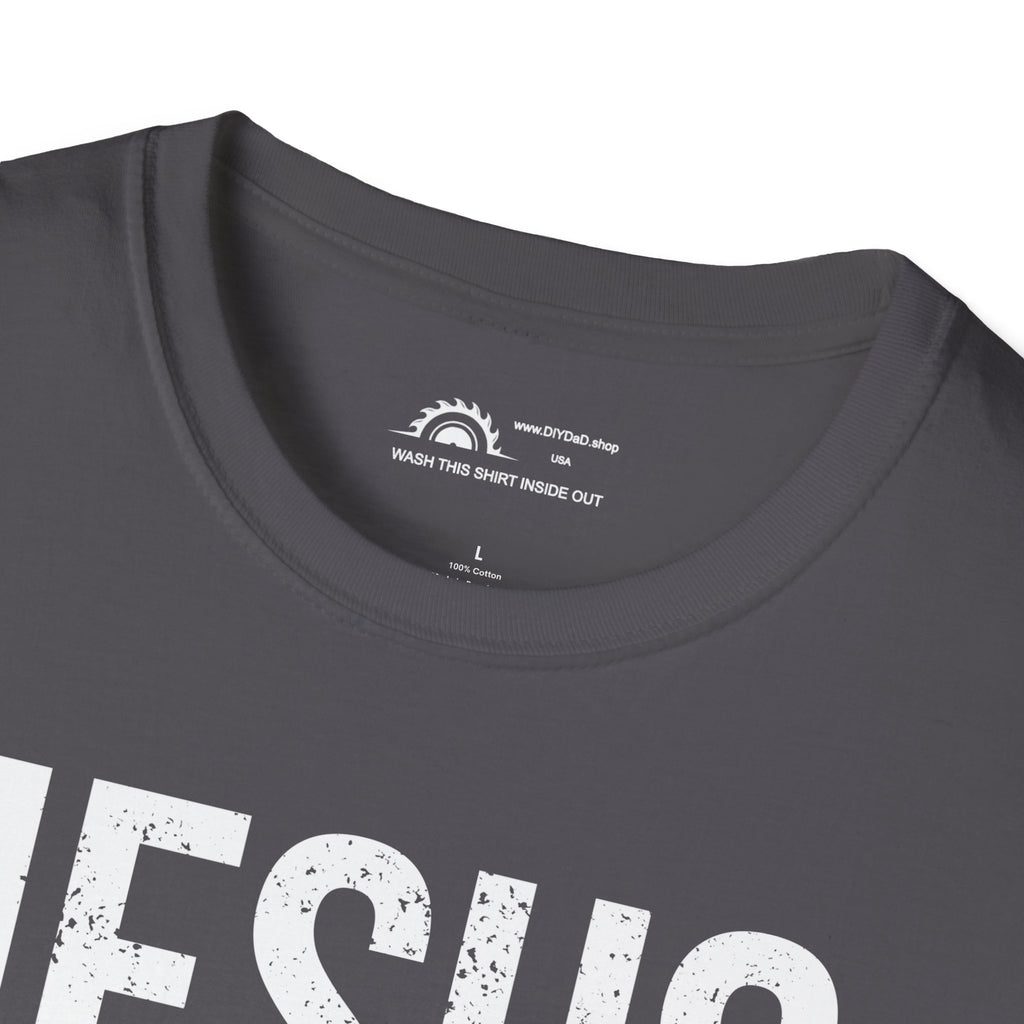Jesus Abe Chuck Beards T-shirt