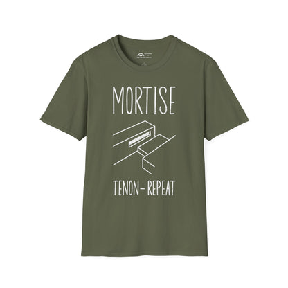 Mortise Tenon Repeat T-shirt