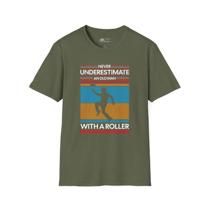 Never Underestimate an Old Man T-shirt
