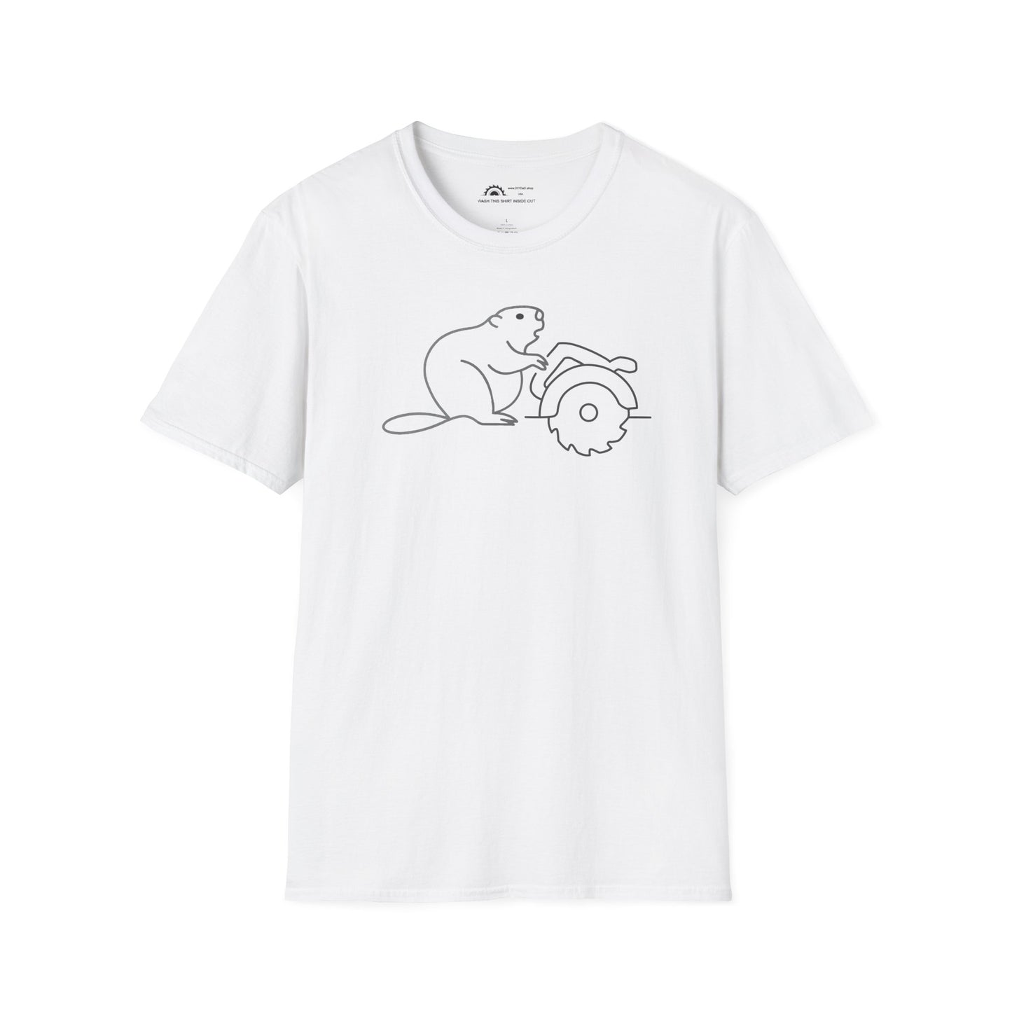 BeaverSaw WHT T-Shirt