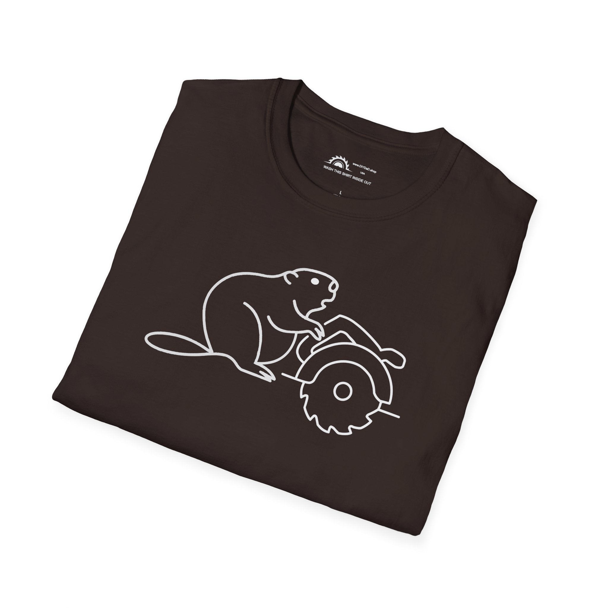 BeaverSaw WHT T-Shirt