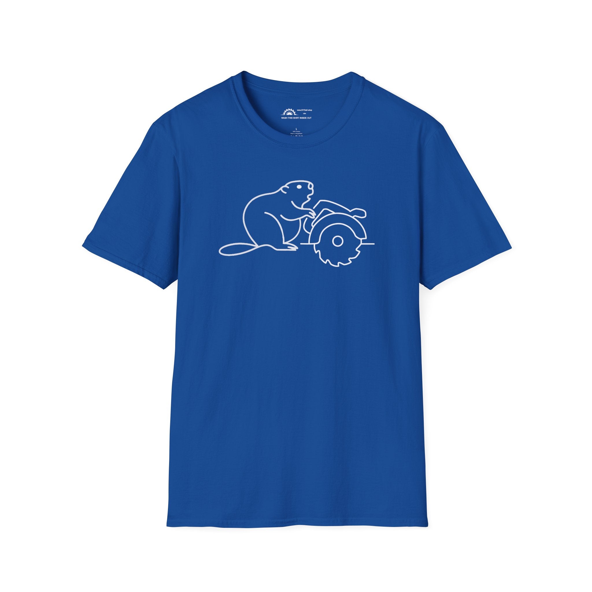 BeaverSaw WHT T-Shirt