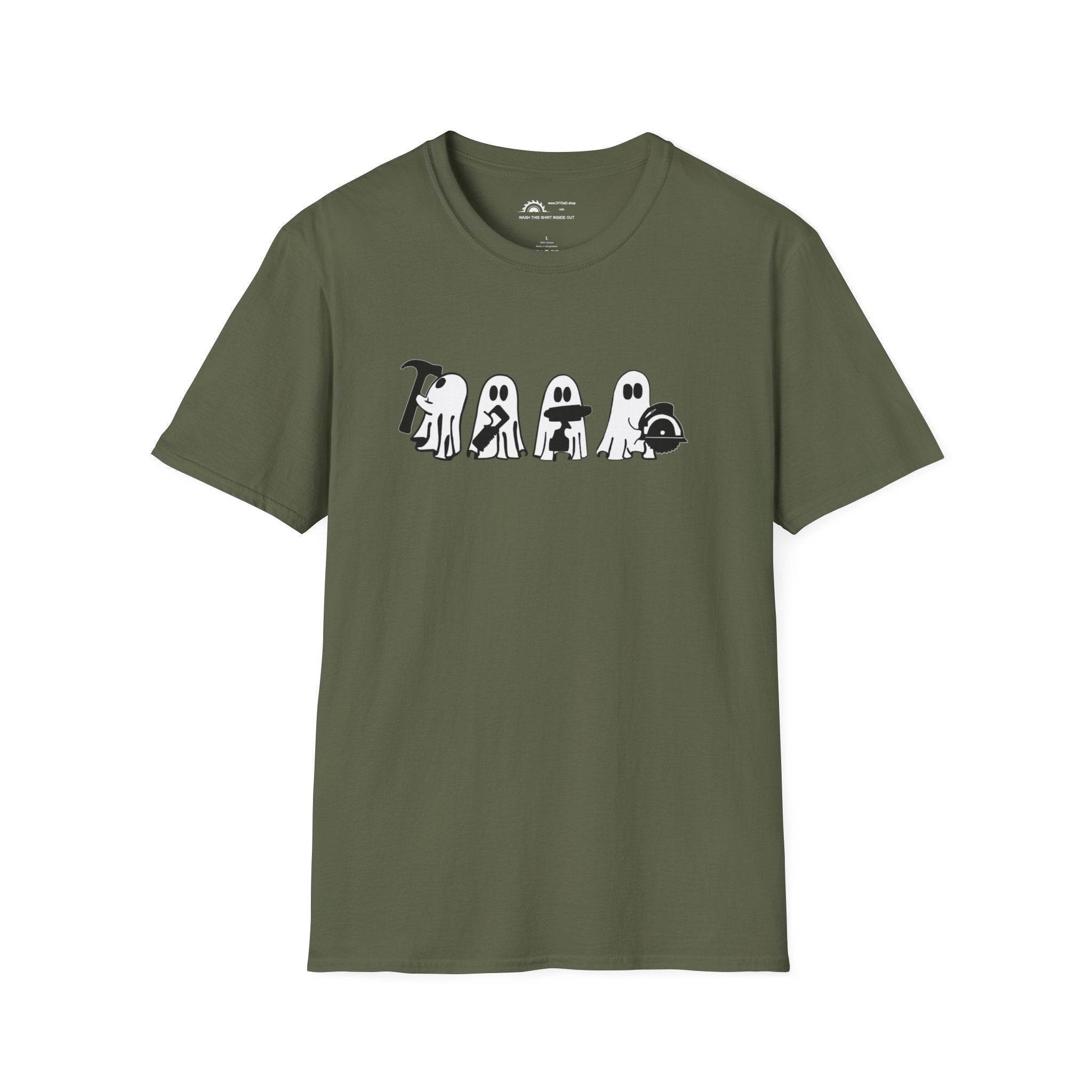 4 Ghosts w Tools T-Shirt
