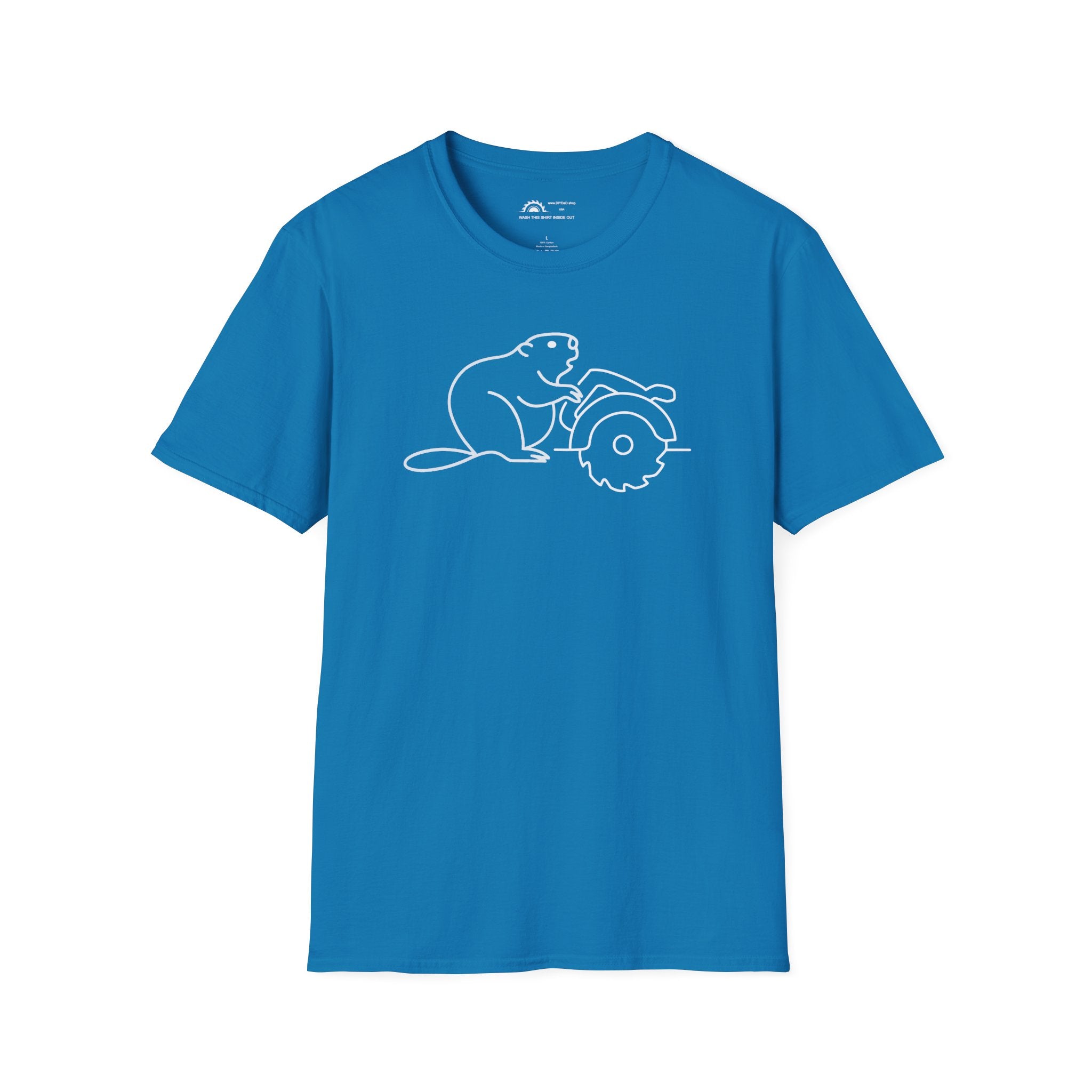 BeaverSaw WHT T-Shirt