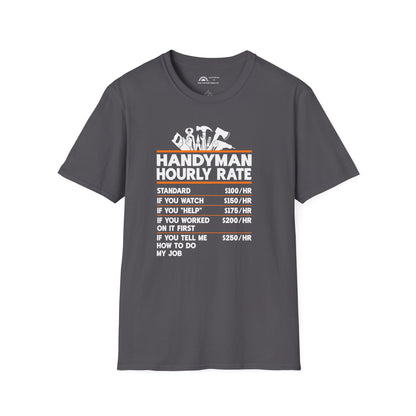 Handyman Hourly Rate  T-shirt