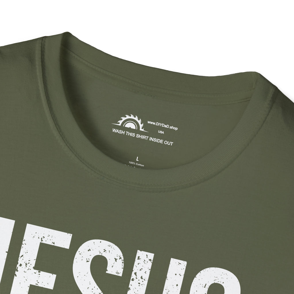 Jesus Abe Chuck Beards T-shirt